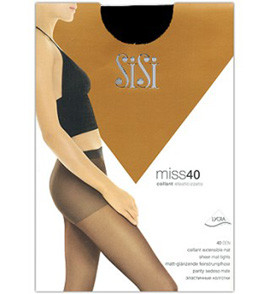 Колготки черные MISS 40 SiSi