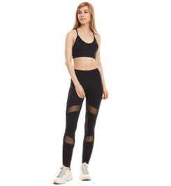 Лосины с сеткой черные Muse