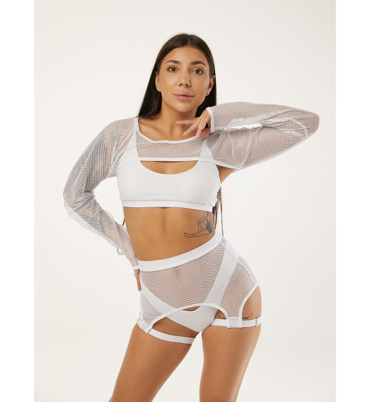 Гартер белый Polerina