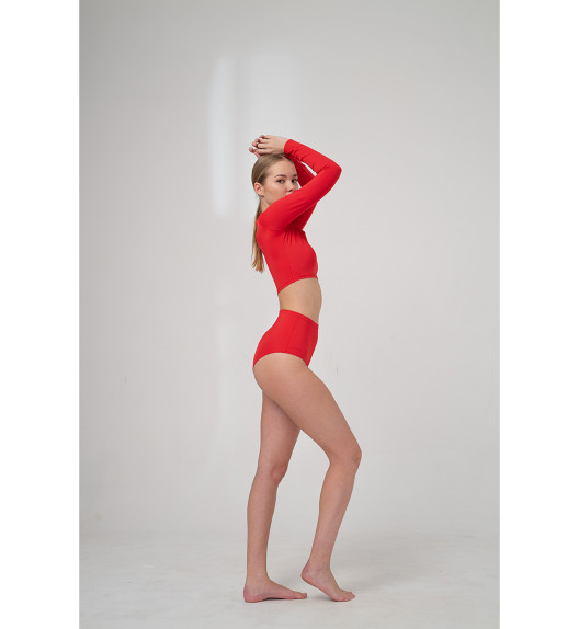 Рашгард красный Prosto I-Style