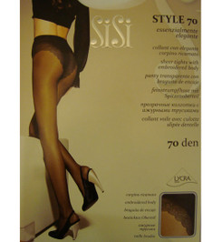 Колготки черные  STYLE 70 SiSi