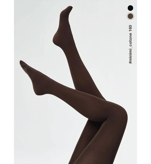 Колготки коричневые COTONE 160 Minimi