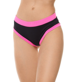 Шорты черные с розовым Basic 