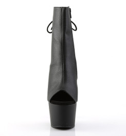 Ботильоны на платформе Pleaser черные матовые ADO1018/BPU/M