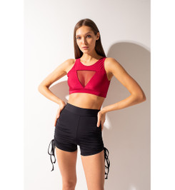 Топ бордовый Force Shark