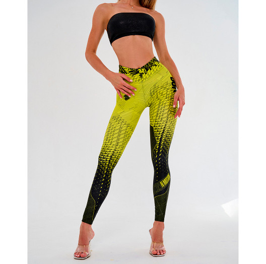 Лосины Classic Futuris "Yellow Neon" Bona Fide