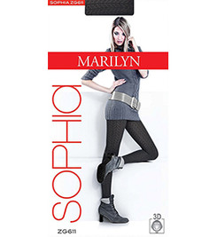 Колготки черные SOPHIA 611 Marilyn