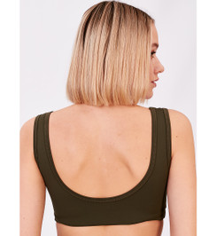 Топ оливковый Comfort