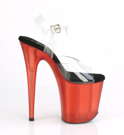 Стрипы Pleaser красные FLAM808T/C-B/R