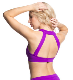 Топ фиолетовый Flow Mesh Star