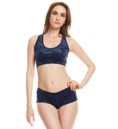 Шорты синие Lola Velvet Star