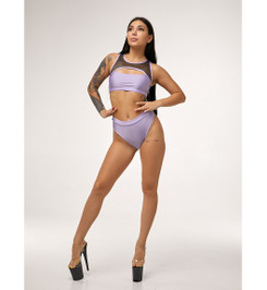 Шорты высокие лаванда Tango Polerina