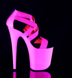 Стрипы Pleaser розовый неон FLAM869UV/NHPELSPT/M