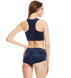 Шорты синие Lola Velvet Star