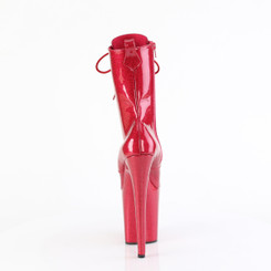 Ботильоны на платформе Pleaser фуксия с блеском FLAM1040GP/FSG/M