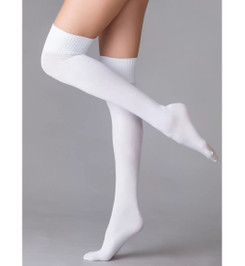 Ботфорты белые PARI UP COTTON Giulia