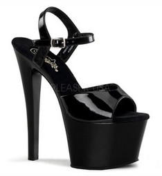 Стрипы двойки Pleaser черные SKY309/B/M