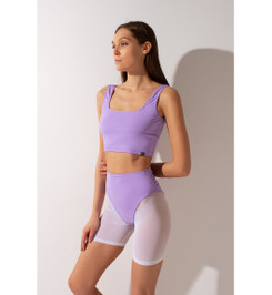 Шорты белая сетка Bike Shark