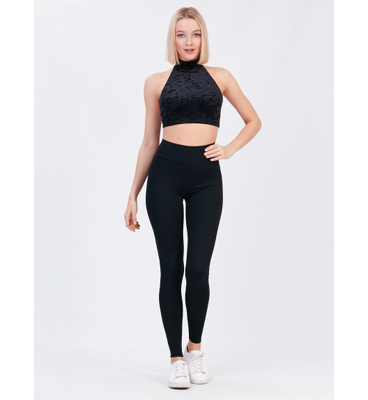 Топ черный Bombshell Velvet Star