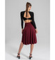 Шорты юбка бордовые Dolly Max I-Style