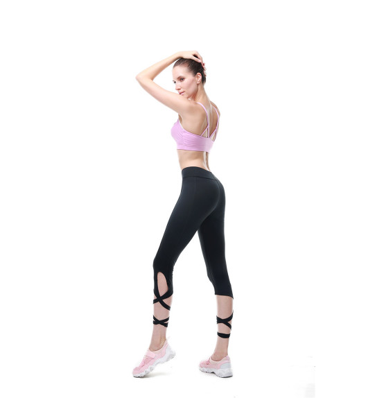 Бриджи спортивные черные Twist Vansy Dical