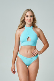 Топ голубой Tanna Shark