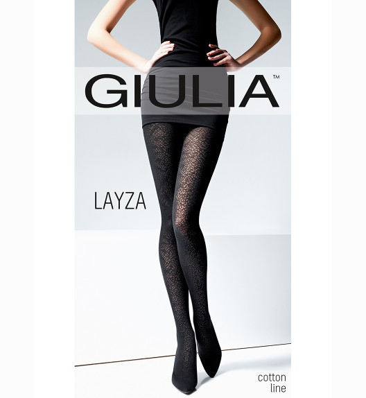 Колготки черные LAYZA 03 Giulia
