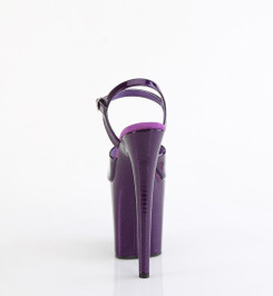 Стрипы Pleaser фиолетовые с блеском FLAM809GP/PPG/M