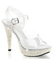Туфли Pleaser жемчужные CTAIL508PRL/C/IV