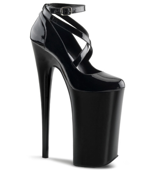 Туфли Pleaser черные BEY087/B/M