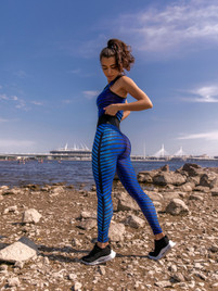 Лосины Corsage "AsSquad Blue" Bona Fide