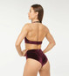 Шорты винные бархат Bikini Polerina