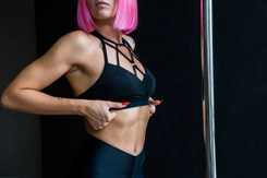 Топ черный Zena StripBoutique