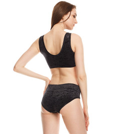 Боди черное Classic Velvet Star