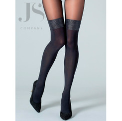 Колготки черные NUANCE LUREX 02 Minimi