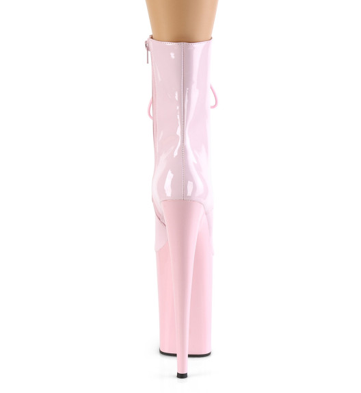 Ботильоны на платформе Pleaser розовые INF1020/BP/M