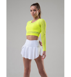 Лонгслив желтый из сетки Shadow I-Style