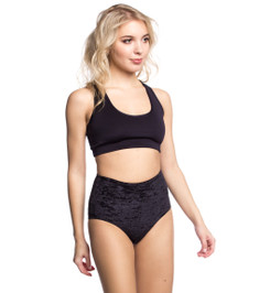 Шорты черные Bombshell Velvet Star