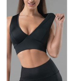 Топ черный Tulip I-Style