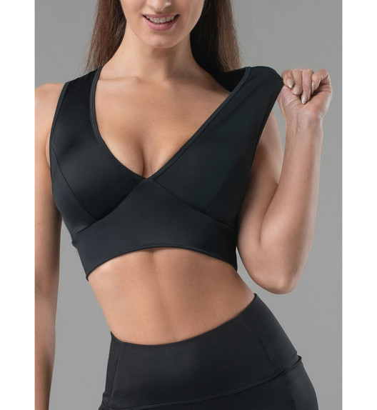 Топ черный TulipI-Style