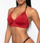 Топ бургунди Bikini Polerina