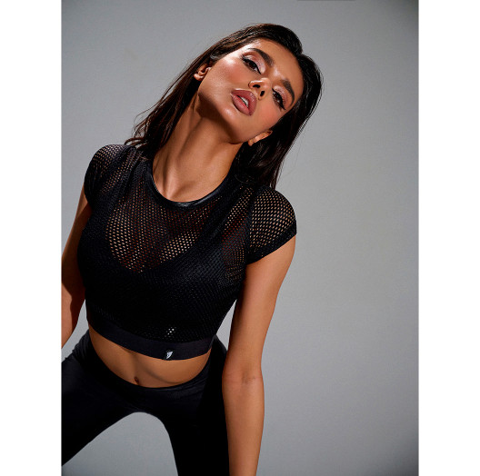 Кроп-топ Mini Rash Fresh "Black" Bona Fide