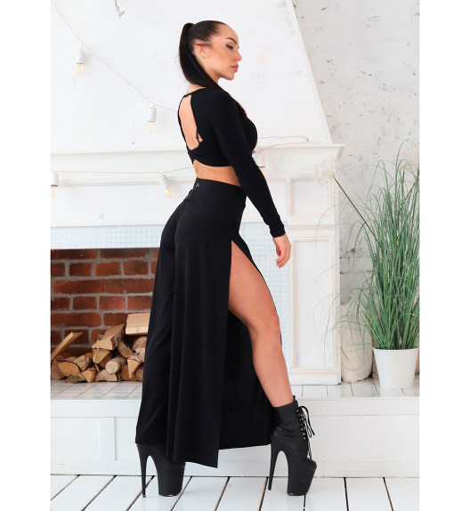 Топ черный Butterfly I-Style