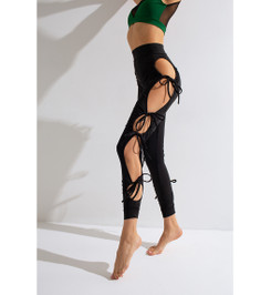 Леггинсы черные Latina Shark