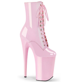 Ботильоны на платформе Pleaser розовые INF1020/BP/M