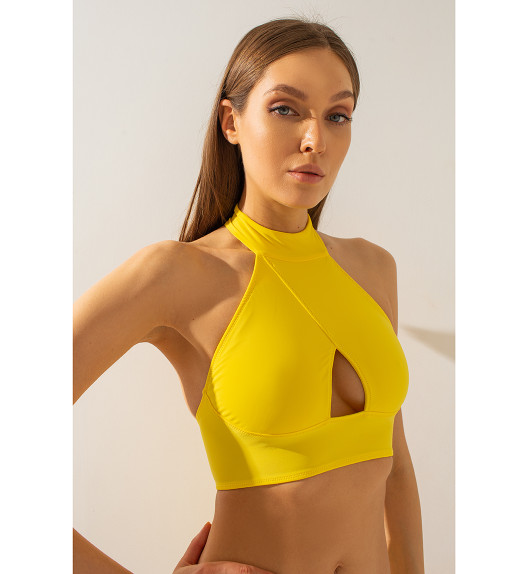 Топ желтый Tanna Shark