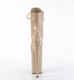 Ботильоны на платформе Pleaser бежевые INF1020/ND/M