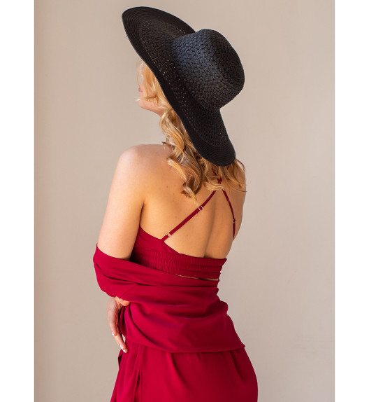 Топ бордовый Bralet I-Style