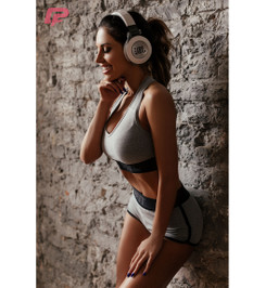 Топ серый с резинкой Premium Profit