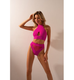 Топ розовый Tanna Shark